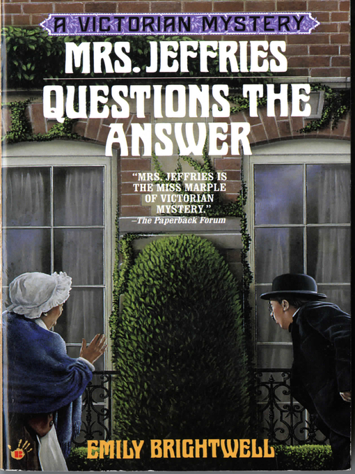 Title details for Mrs. Jeffries Questions the Answer by Emily Brightwell - Wait list